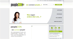 Desktop Screenshot of peoplecon.de